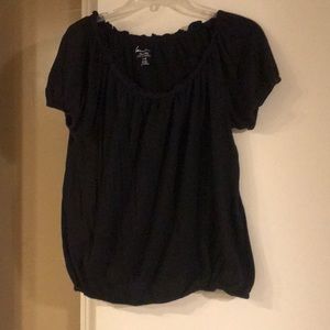 Lane Bryant peasant top